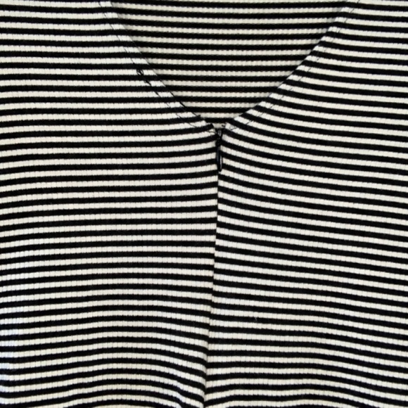 Black and white striped bodysuit - Picture 6 of 8